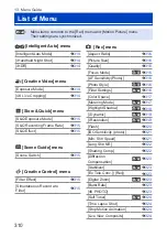 Preview for 310 page of Panasonic LUMIX DC-G100D Operating Instructions Manual