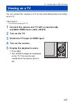 Preview for 427 page of Panasonic LUMIX DC-G100D Operating Instructions Manual