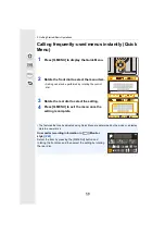 Предварительный просмотр 58 страницы Panasonic Lumix DC-G9 Operating Instructions For Advanced Features