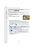 Предварительный просмотр 98 страницы Panasonic Lumix DC-G9 Operating Instructions For Advanced Features
