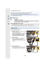 Preview for 22 page of Panasonic Lumix DC-G90 Operating Instructions Manual