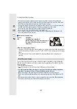 Preview for 25 page of Panasonic Lumix DC-G90 Operating Instructions Manual