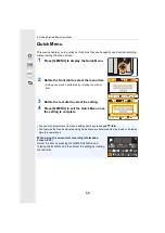 Preview for 58 page of Panasonic Lumix DC-G90 Operating Instructions Manual