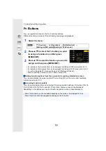 Preview for 60 page of Panasonic Lumix DC-G90 Operating Instructions Manual