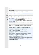 Preview for 215 page of Panasonic Lumix DC-G95 Owner'S Manual