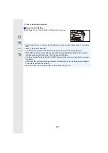 Preview for 23 page of Panasonic LUMIX DC-G95D Owner'S Manual For Advanced Features