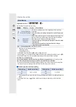 Preview for 162 page of Panasonic LUMIX DC-G95D Owner'S Manual For Advanced Features