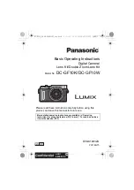 Preview for 1 page of Panasonic LUMIX DC-GF10K Basic Operating Instructions Manual