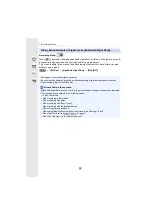 Preview for 62 page of Panasonic LUMIX DC-GF9 Operating Instructions For Advanced Features