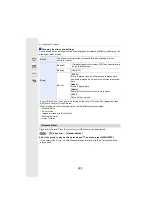 Preview for 220 page of Panasonic LUMIX DC-GF9 Operating Instructions For Advanced Features