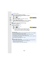 Preview for 249 page of Panasonic LUMIX DC-GF9 Operating Instructions For Advanced Features