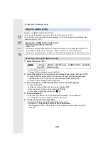 Preview for 296 page of Panasonic Lumix DC-GH5EFK Owner'S Manual For Advanced Features