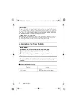 Preview for 2 page of Panasonic Lumix DC-GX800K Basic Operation Instructions