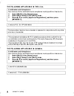 Preview for 4 page of Panasonic LUMIX DC-GX850K Owner'S Manual