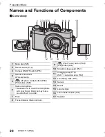 Preview for 20 page of Panasonic LUMIX DC-GX850K Owner'S Manual