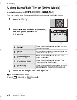 Preview for 46 page of Panasonic LUMIX DC-GX850K Owner'S Manual