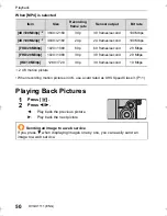 Preview for 50 page of Panasonic LUMIX DC-GX850K Owner'S Manual