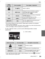 Preview for 59 page of Panasonic LUMIX DC-GX850K Owner'S Manual