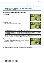 Preview for 54 page of Panasonic Lumix DC-GX9 Operating Instructions Manual