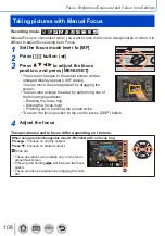 Preview for 108 page of Panasonic Lumix DC-GX9 Operating Instructions Manual