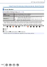 Preview for 144 page of Panasonic Lumix DC-GX9 Operating Instructions Manual