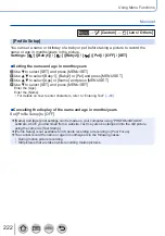 Preview for 222 page of Panasonic Lumix DC-GX9 Operating Instructions Manual