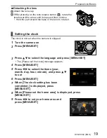 Предварительный просмотр 19 страницы Panasonic LUMIX DC-GX9K Basic Operating Instructions Manual