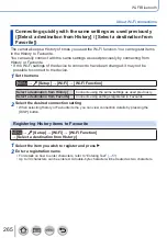 Preview for 265 page of Panasonic LUMIX DC-TZ200 Operating Instructions Manual