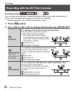 Preview for 26 page of Panasonic Lumix DC-TZ220 Operating Instructions Manual