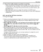 Preview for 27 page of Panasonic Lumix DC-TZ220 Operating Instructions Manual