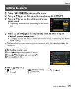 Preview for 23 page of Panasonic LUMIX DC-TZ90GN Basic Operating Instructions Manual