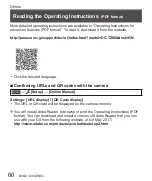 Preview for 60 page of Panasonic LUMIX DC-TZ90GN Basic Operating Instructions Manual