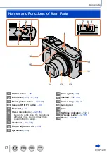 Предварительный просмотр 17 страницы Panasonic Lumix DC-TZ91 Operating Instructions Manual