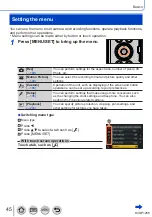 Предварительный просмотр 45 страницы Panasonic Lumix DC-TZ91 Operating Instructions Manual