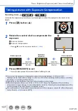 Предварительный просмотр 107 страницы Panasonic Lumix DC-TZ91 Operating Instructions Manual