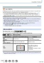 Предварительный просмотр 174 страницы Panasonic Lumix DC-TZ91 Operating Instructions Manual