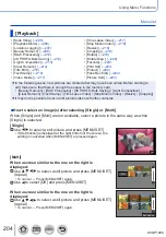 Предварительный просмотр 204 страницы Panasonic Lumix DC-TZ91 Operating Instructions Manual