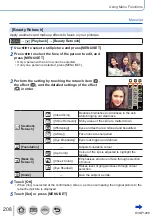 Предварительный просмотр 208 страницы Panasonic Lumix DC-TZ91 Operating Instructions Manual