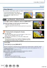 Предварительный просмотр 214 страницы Panasonic Lumix DC-TZ91 Operating Instructions Manual