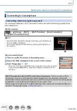 Предварительный просмотр 229 страницы Panasonic Lumix DC-TZ91 Operating Instructions Manual