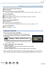 Предварительный просмотр 232 страницы Panasonic Lumix DC-TZ91 Operating Instructions Manual