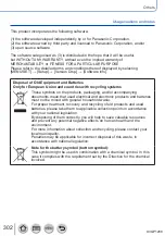 Предварительный просмотр 302 страницы Panasonic Lumix DC-TZ91 Operating Instructions Manual