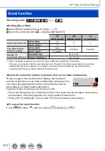 Preview for 117 page of Panasonic Lumix DC-TZ95 Operating Instructions Manual