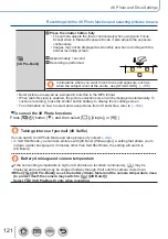 Preview for 121 page of Panasonic Lumix DC-TZ95 Operating Instructions Manual