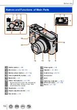 Preview for 16 page of Panasonic Lumix DC-TZ96D Operating Instructions For Advanced Features