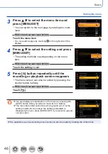 Preview for 46 page of Panasonic Lumix DC-TZ96D Operating Instructions For Advanced Features