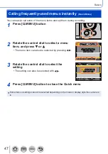 Preview for 47 page of Panasonic Lumix DC-TZ96D Operating Instructions For Advanced Features