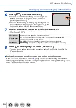 Preview for 140 page of Panasonic Lumix DC-TZ96D Operating Instructions For Advanced Features