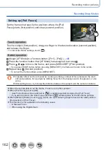 Preview for 162 page of Panasonic Lumix DC-TZ96D Operating Instructions For Advanced Features