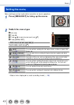 Preview for 43 page of Panasonic Lumix DC-ZS200 Owner'S Manual